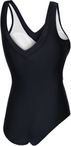 Купальник закритий для жінок Aqua Speed SOPHIE 3233 чорний, бордовий Жін 38 441-16