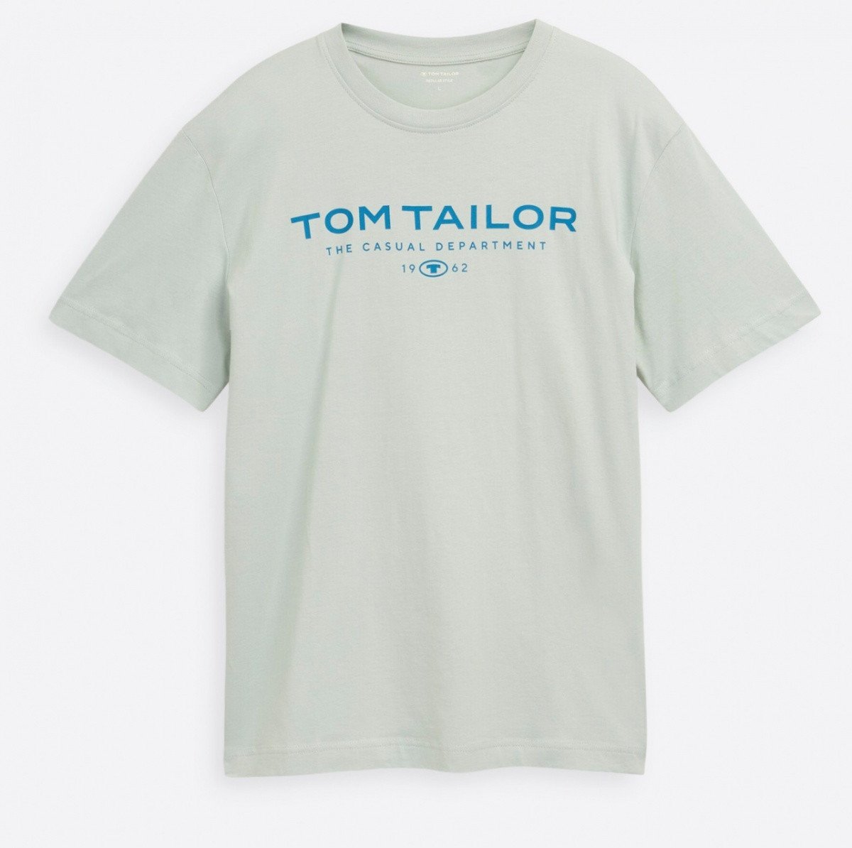 Футболка Printed T-shirt 1045773-12792 Tom Tailor M Блакитний 1045773-12792