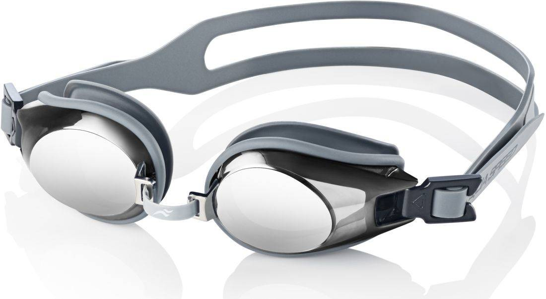 Окуляри для плавання Aqua Speed CHALLENGE 2904 сріблястий Уні OSFM 036-08