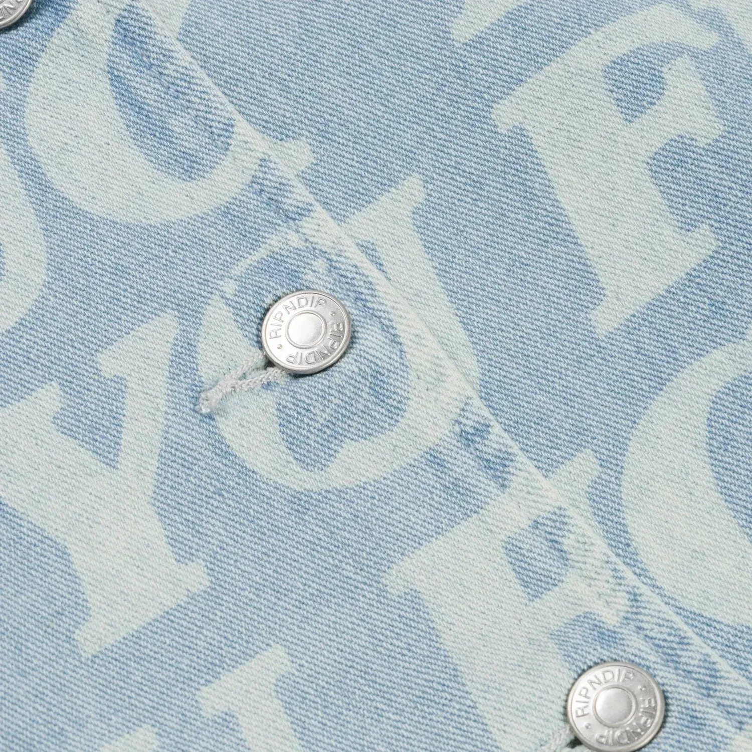 Куртка Ripndip FUCKIN FUCK CROPPED DENIM JACK RNDFAL24W01