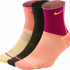 Шкарпетки Nike W NK EVRY PLUS LTWT ANKLE -3PR чорний, рожевий, жовтий Жін 34-38 CK6021-903