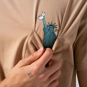 Футболка Ripndip LIBERTY POCKET TEE RNDSPR25157