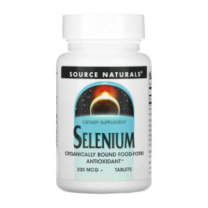 Таблетки Source Naturals Selenium 200mcg - 60 tabs 2023-10-4614