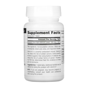Таблетки Source Naturals Selenium 200mcg - 60 tabs 2023-10-4614