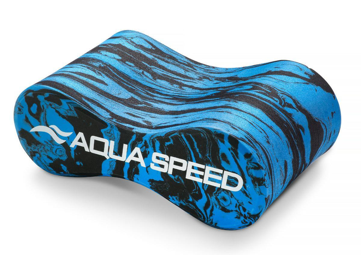 Колобашка для плавання Aqua Speed SWIRL PULLBUOY 61251 синій, чорний Уні 23,5х8,5х13 см DT-160-10, Ц DT-160-10