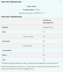 Порошок Flavdrops - 50ml Banana 100-64-3319614-20