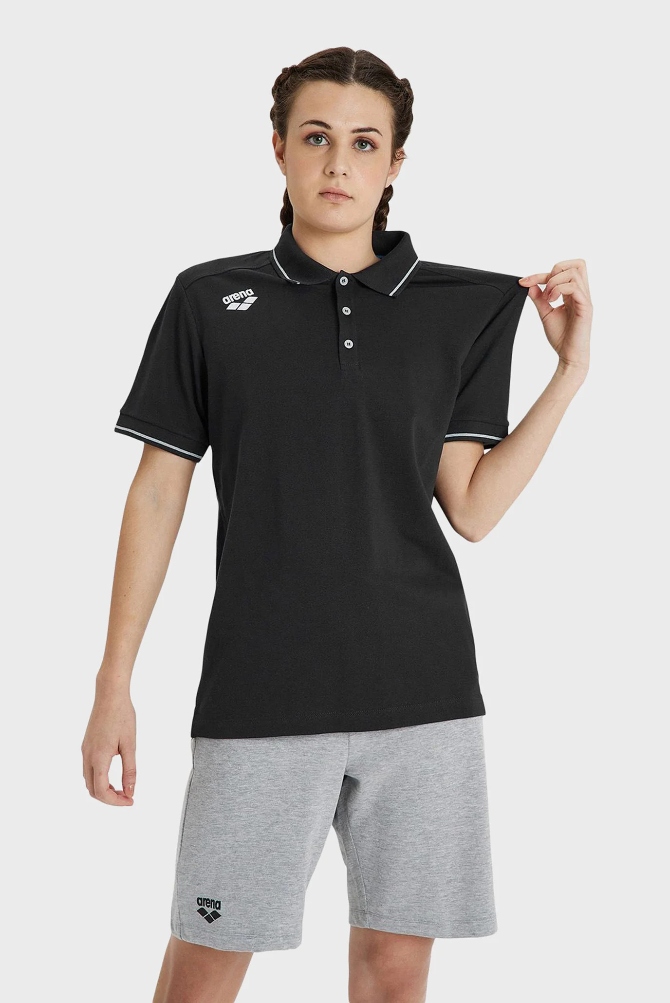 Футболка поло Arena TEAM POLOSHIRT SOLID COTTON 004901-500