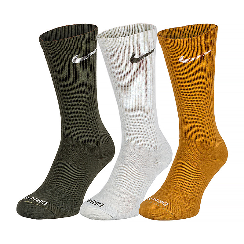 Шкарпетки Nike U ED PLUS LTWT CR 3PR 132 DC7537-909