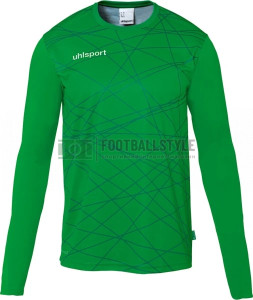 Кофта воротарська дитяча Uhlsport PREDICTION GOALKEEPER SHIRT зелена 1005305 70 1005305-70-CH