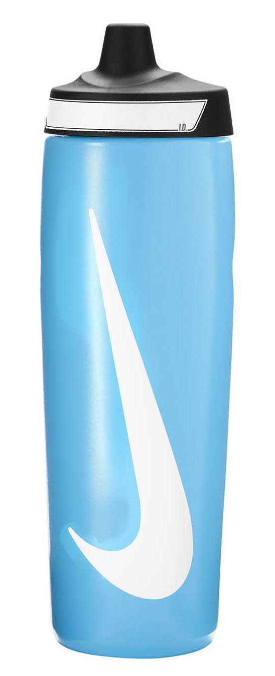 Пляшка Nike REFUEL BOTTLE 24 OZ блакитний, чорний, білий Уні 709 мл N.100.7666.422.24