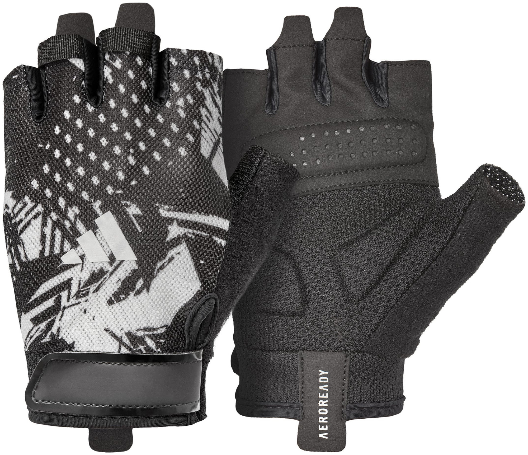 Рукавиці для тренінгу Adidas Essential Training Gloves чорний, сірий Уні S ADGB-15001AB