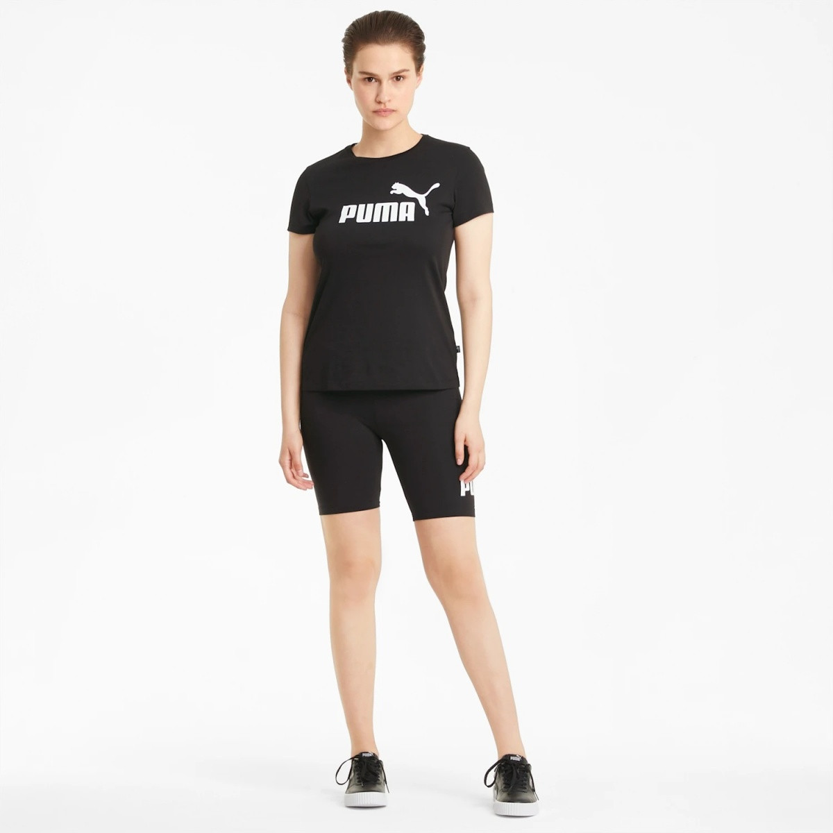 Футболка ESS Logo Tee 58677401 Puma S Чорний 58677401