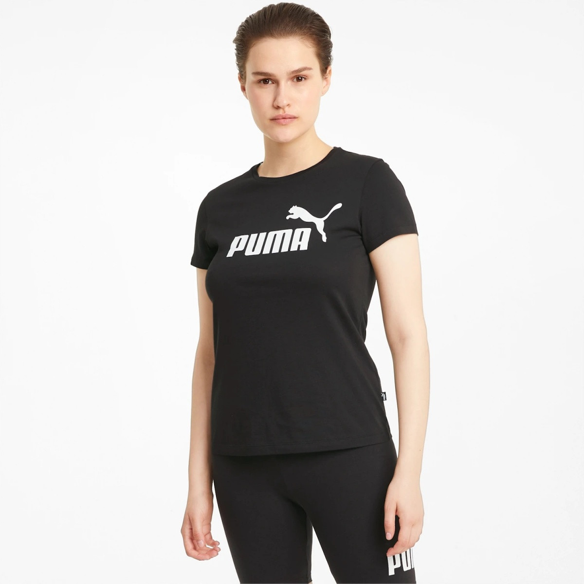 Футболка ESS Logo Tee 58677401 Puma S Чорний 58677401