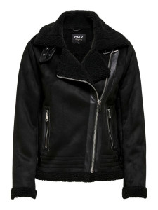 Куртка ONLDIANA BONDED AVIATOR JACKET CC OTW 15205618-Black ONLY L Чорний 15205618-BLACK