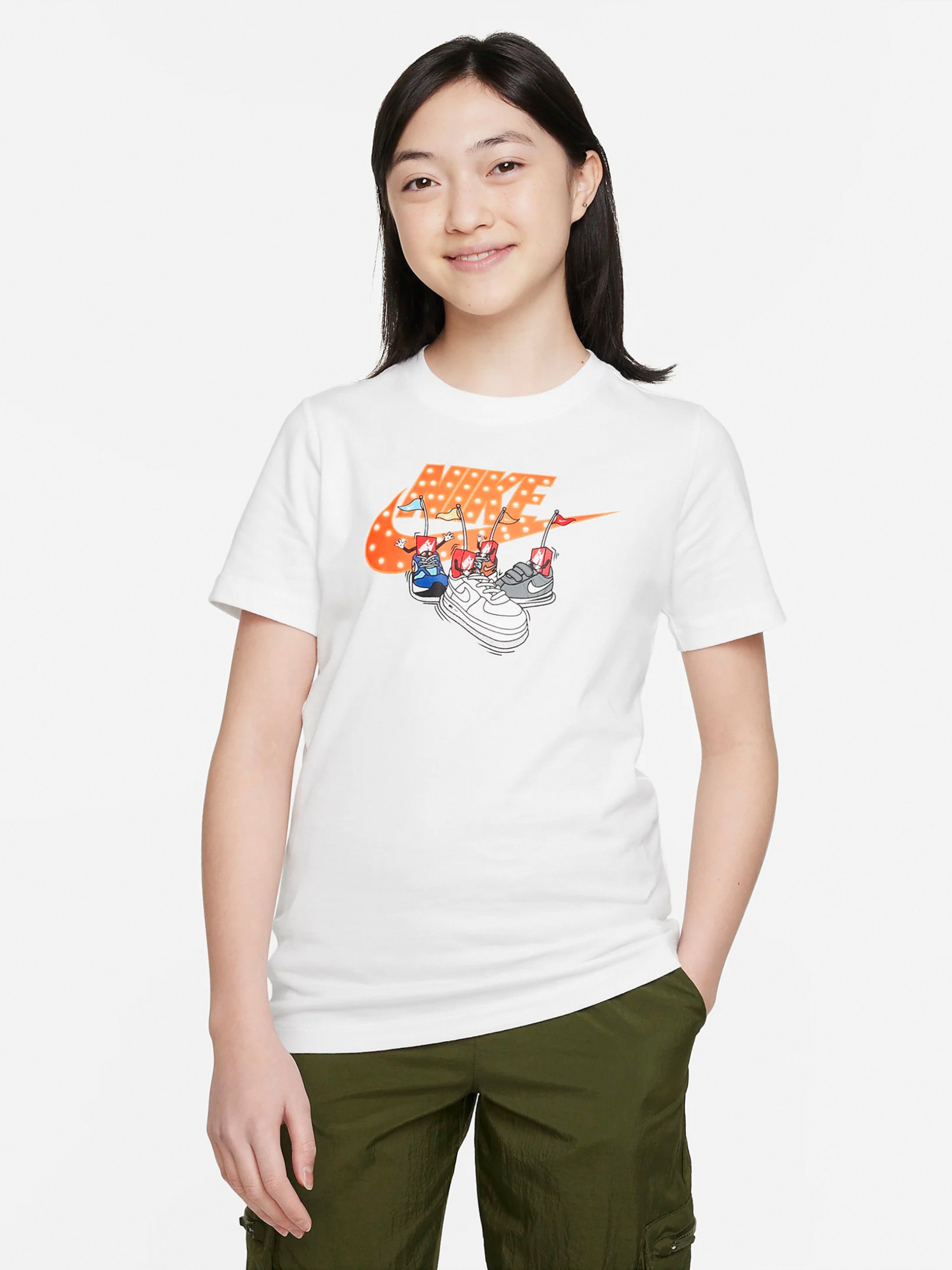 Футболка дитяча Nike Sportswear Boxy Tee White FD0844-100