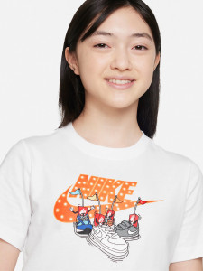 Футболка дитяча Nike Sportswear Boxy Tee White FD0844-100