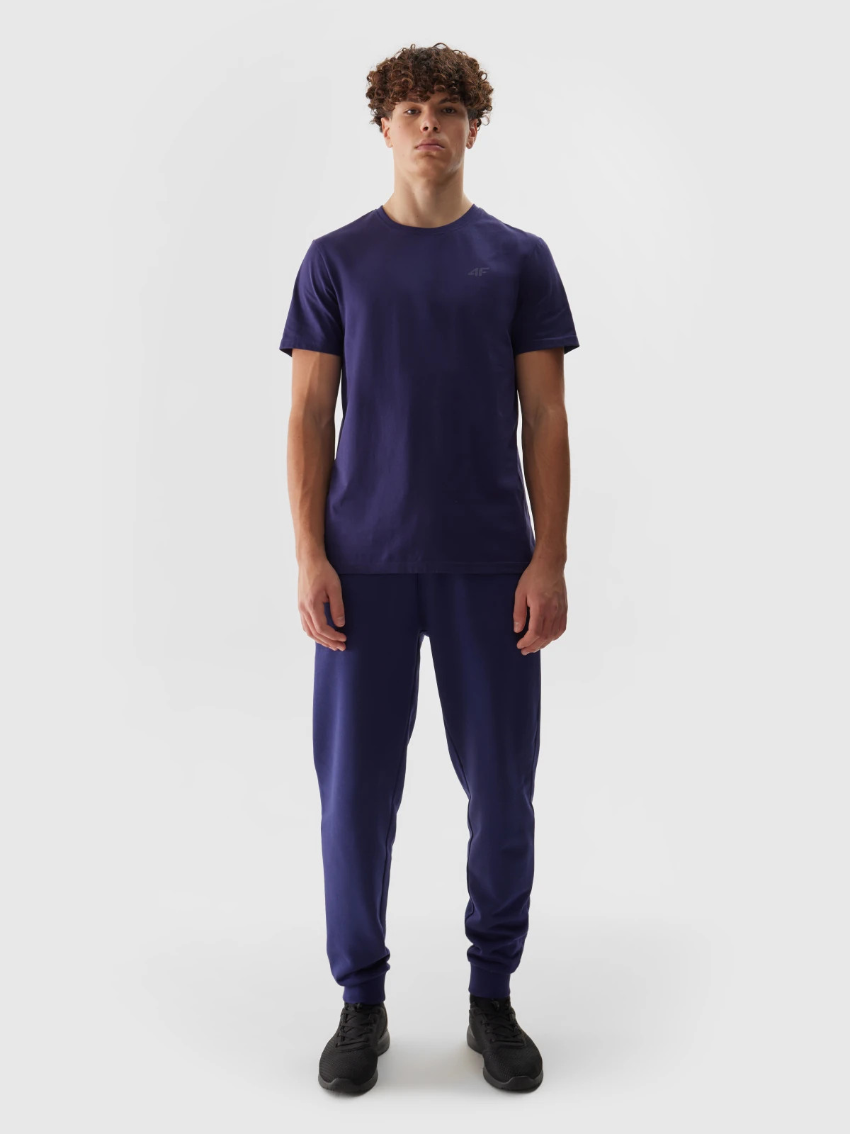 Штани спортивні TROUSERS CAS M603 4FWSS24TTROM603-31S 4F L Темно-синій 4FWSS24TTROM603-31S