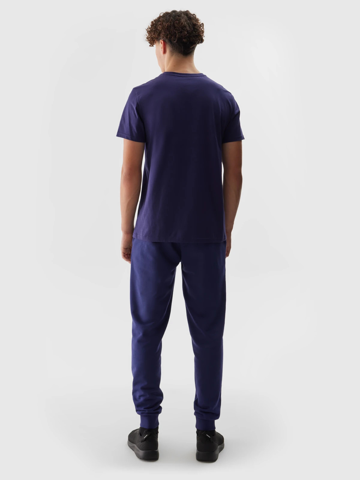 Штани спортивні TROUSERS CAS M603 4FWSS24TTROM603-31S 4F L Темно-синій 4FWSS24TTROM603-31S
