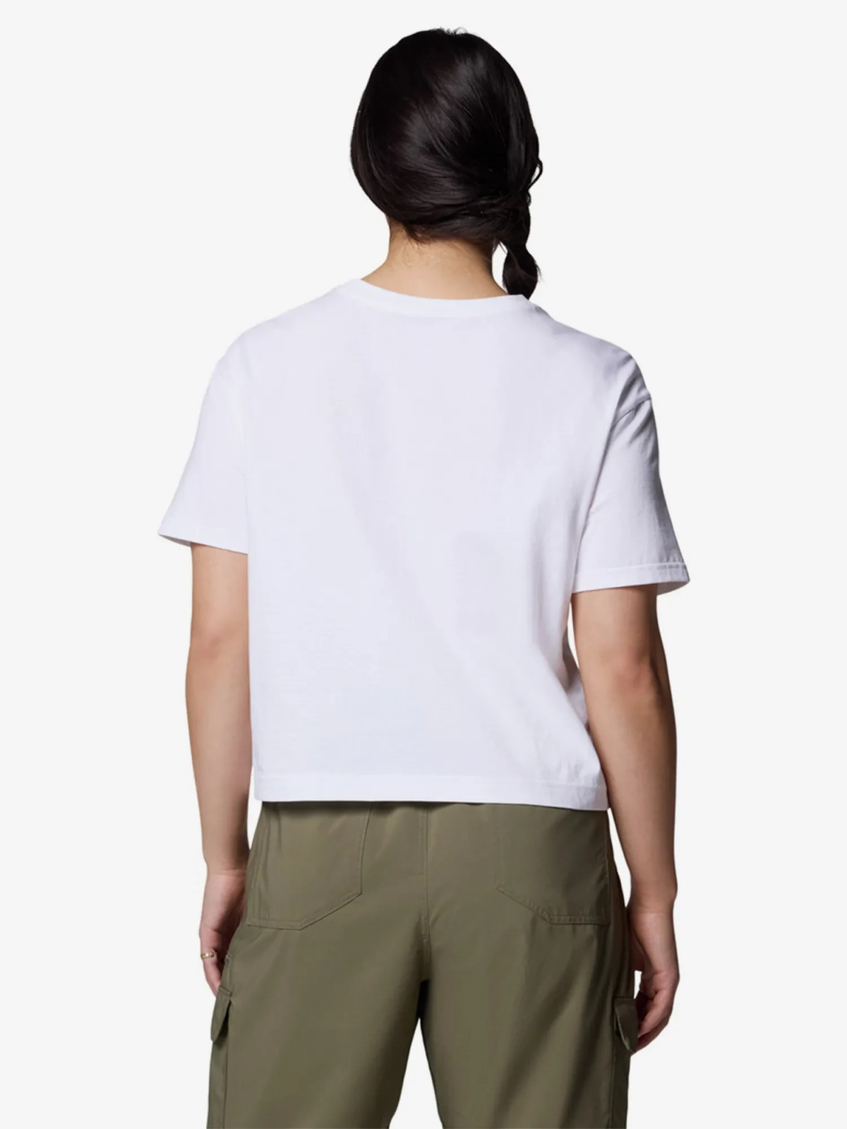 Футболка Rolling Bend™ Graphic Relaxed Crop SS 2119991CLB-100 Columbia L (48) Білий 2119991CLB-100
