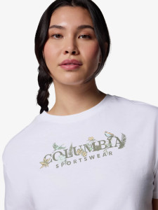 Футболка Rolling Bend™ Graphic Relaxed Crop SS 2119991CLB-100 Columbia L (48) Білий 2119991CLB-100