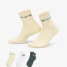 Шкарпетки Nike Everyday Plus Cushioned Ankle Multi (3 пари) DH3827-901