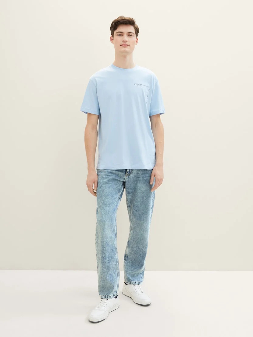 Джинси Loose Straight Fit Jeans 1040203-10146 Tom Tailor 31/32 Блакитний 1040203-10146
