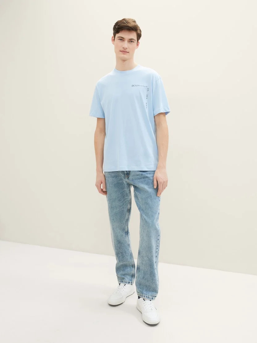 Джинси Loose Straight Fit Jeans 1040203-10146 Tom Tailor 31/32 Блакитний 1040203-10146
