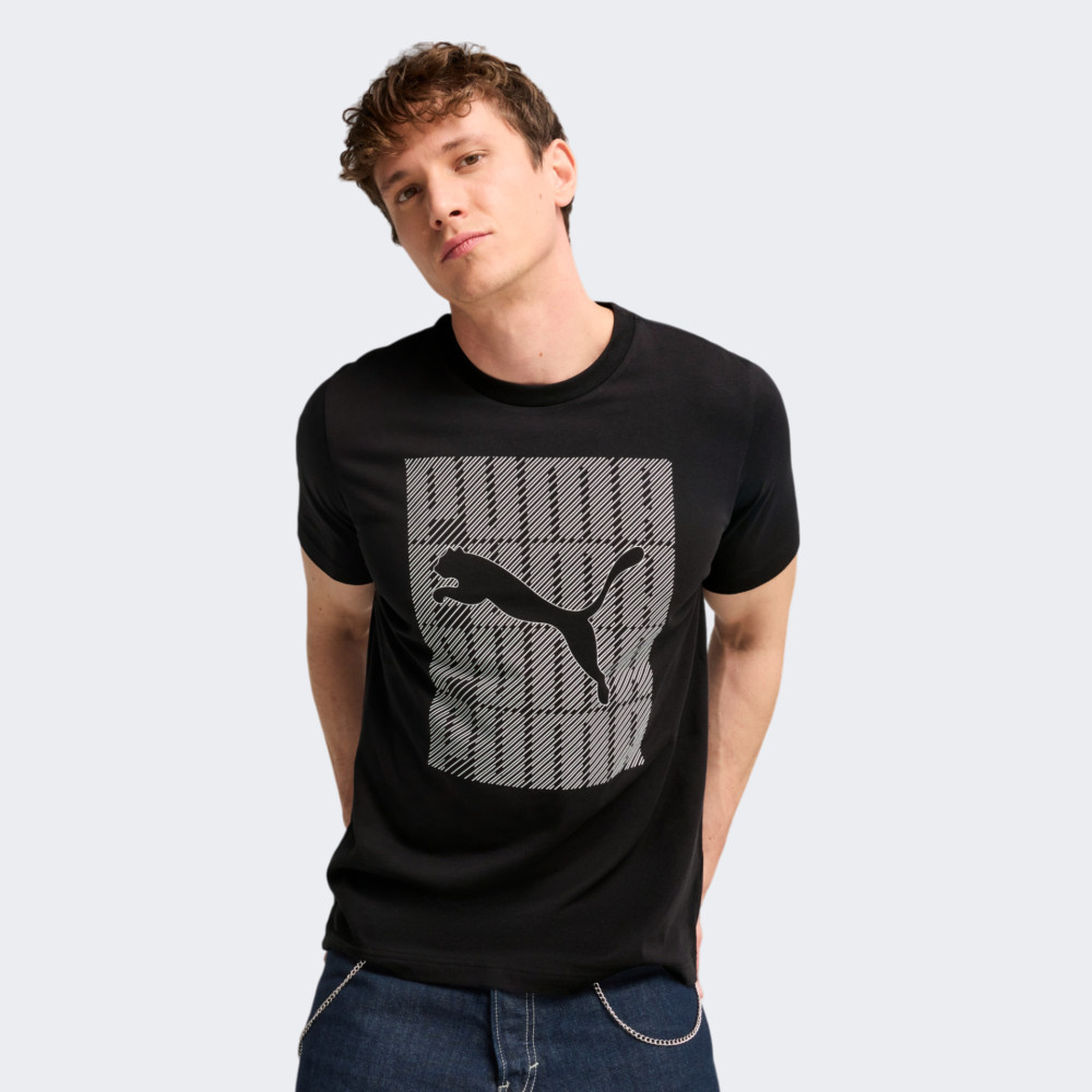 Футболка GRAPHICS Puma Wording Tee 68482501 Puma L Чорний 68482501