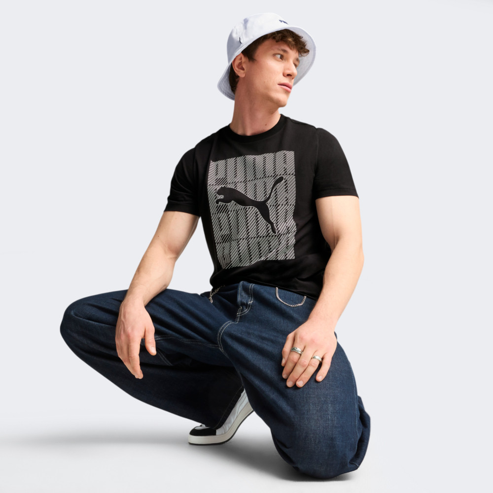 Футболка GRAPHICS Puma Wording Tee 68482501 Puma L Чорний 68482501