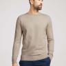 Кофта basic crew neck sweater 1027299XX1011831 Tom Tailor XXL Бежевий 1027299XX1011831