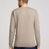 Кофта basic crew neck sweater 1027299XX1011831 Tom Tailor XXL Бежевий 1027299XX1011831