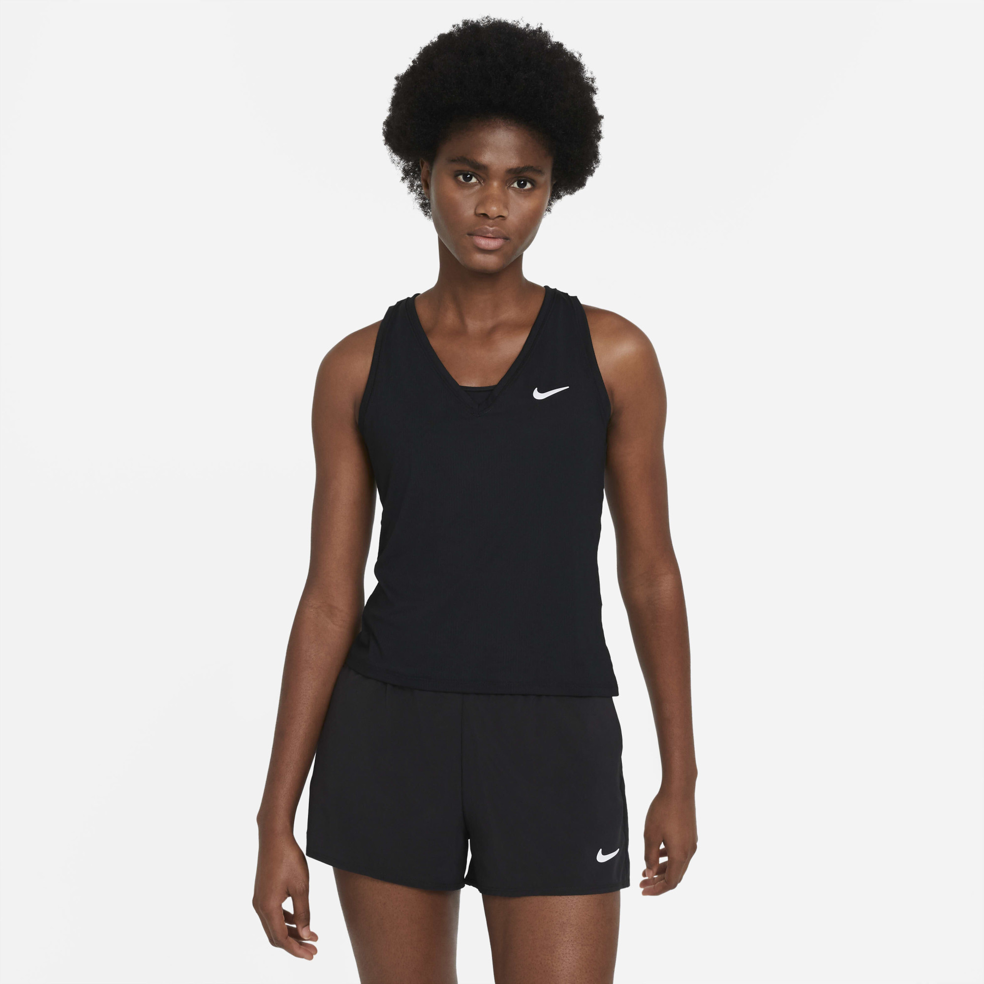 Майка жіноча Nike Womens Tennis Tank Black Cv4784-010 CV4784-010