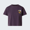 Футболка T-shirt Flora Embroidered 0A8G9QG5O1 THE NORTH FACE L Фіолетовий 0A8G9QG5O1