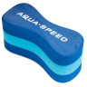 Колобашка для плавання Aqua Speed JUNIOR 3 LAYESR PULLBUOY 6778 синій, блакитний Уні 20x8x10cм 149-01