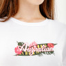 Футболка AUSTRALIAN LOGO FLOWERS TEE JERSEY V LSDTS0027-002