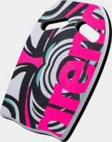 Дошка для плавання Arena PRINTED KICKBOARD білий, чорний, рожевий 27,5 х 39 х 3 см 002024-118