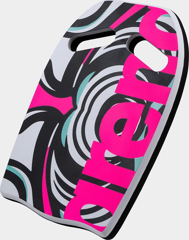 Дошка для плавання Arena PRINTED KICKBOARD білий, чорний, рожевий 27,5 х 39 х 3 см 002024-118