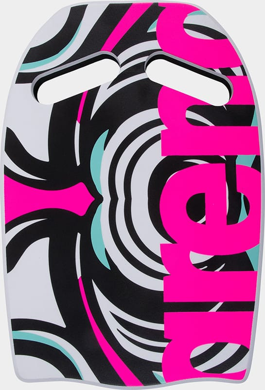Дошка для плавання Arena PRINTED KICKBOARD білий, чорний, рожевий 27,5 х 39 х 3 см 002024-118