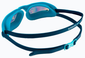 Окуляри для плавання Speedo HYDROPULSE MIRROR GOG JU бірюзовий, чорний Діт OSFM 8-12269D656