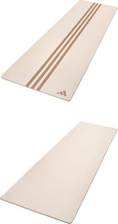 Килимок для йоги Adidas Yoga Mat бежевий Уні 183 х 61 х 1 см ADYG-10210WB