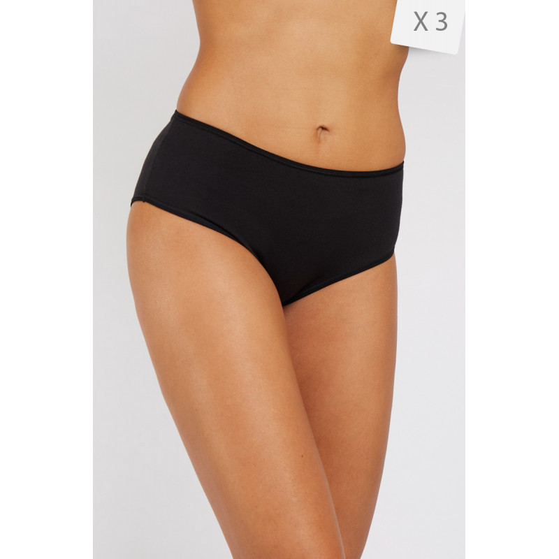 Труси-сліпи Kappa Slip MIDI 3P чорний Жін M K2131 NERO