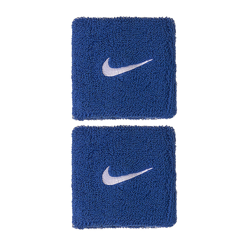 Напульсник NIKE SWOOSH WRISTBANDS 2 PK ROYAL N.NN.04.402.OS