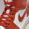 Кросівки жіночі Air Jordan 1 Mid Orange/White BQ6472-108