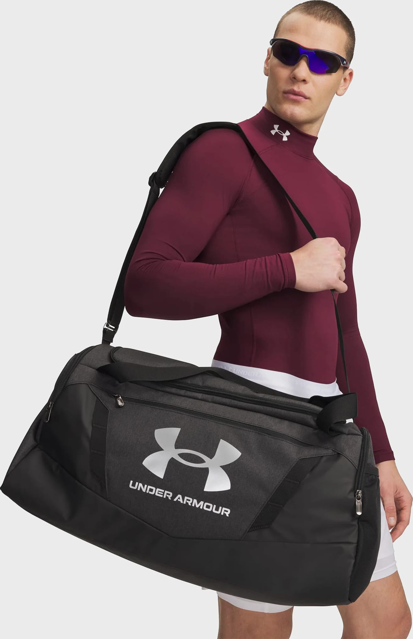 Сумка Under Armour Undeniable 5.0 Duffle MD 58L темно-сірий 62 х 29 х 30 см 1369223-011