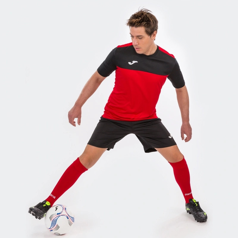 Футболка Joma WINNER 100946.601 червоно-чорна 100946.601