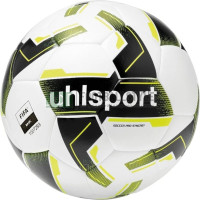 М'яч футбольний Uhlsport SOCCER PRO SYNERGY біло-чорно-жовтий 1001719 01 1001719-01
