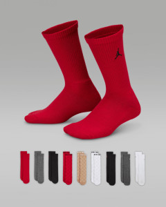 Шкарпетки Nike Jordan Holiday Crew Gift Box (9 пар) BJ0729-R78