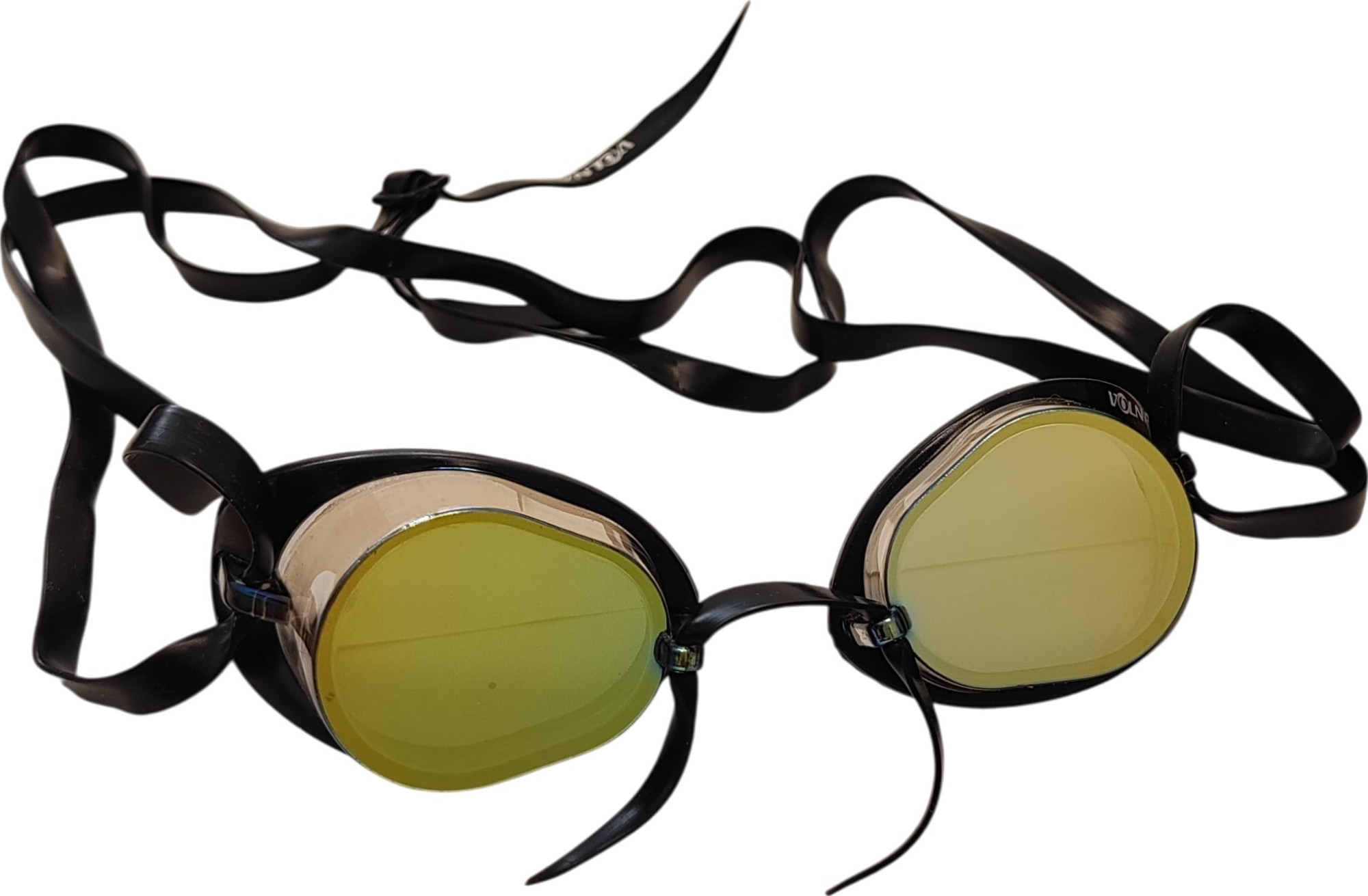 Окуляри для плавання Volna ALTA II MIR чорний, зелений One Size (1554-99-4) 1554-99-4