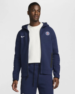 Толстовка tech fleece zip hoodie PSG FZ7224-410