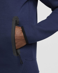 Толстовка tech fleece zip hoodie PSG FZ7224-410